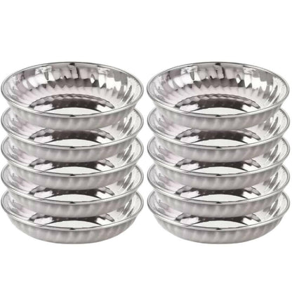 SHINI LIFESTYLE Steel Bowl Set,Dinner (4) - HalfPe