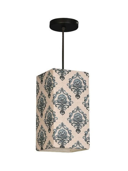 Block Print Hanging Shade - HalfPe