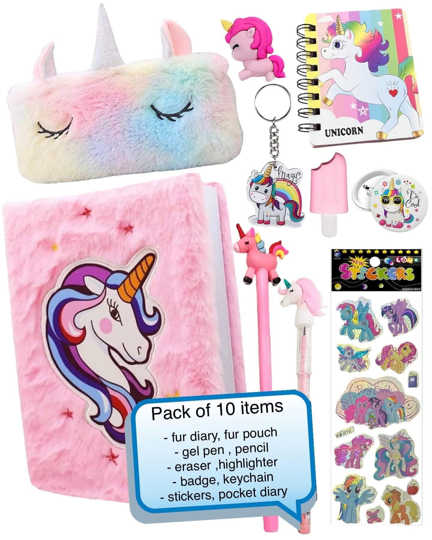 Unicorn theme combo (pack of 10) - halfpeapp