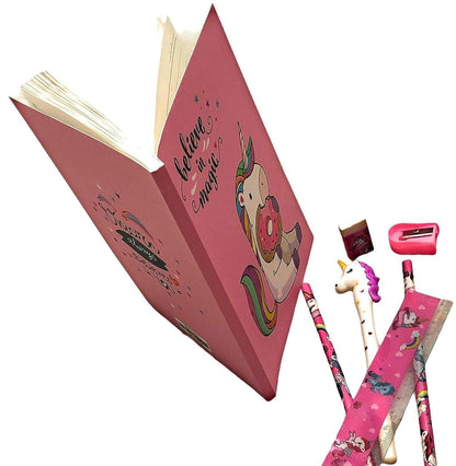 Unicorn theme stationery set - halfpeapp
