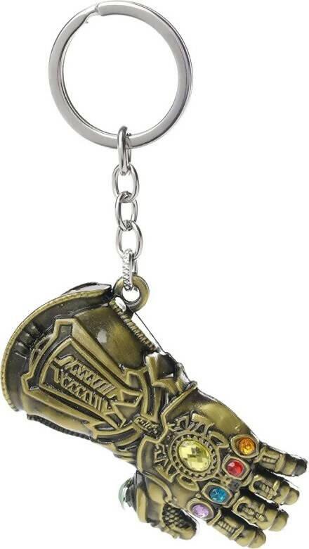 Thanos Hand Keychain with Anti-Rust Key Ring - HalfPe