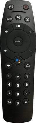 vcony Remote Control Compatible for Tata Sky Binge Plus Set-Top Box (BLACK) - HalfPe