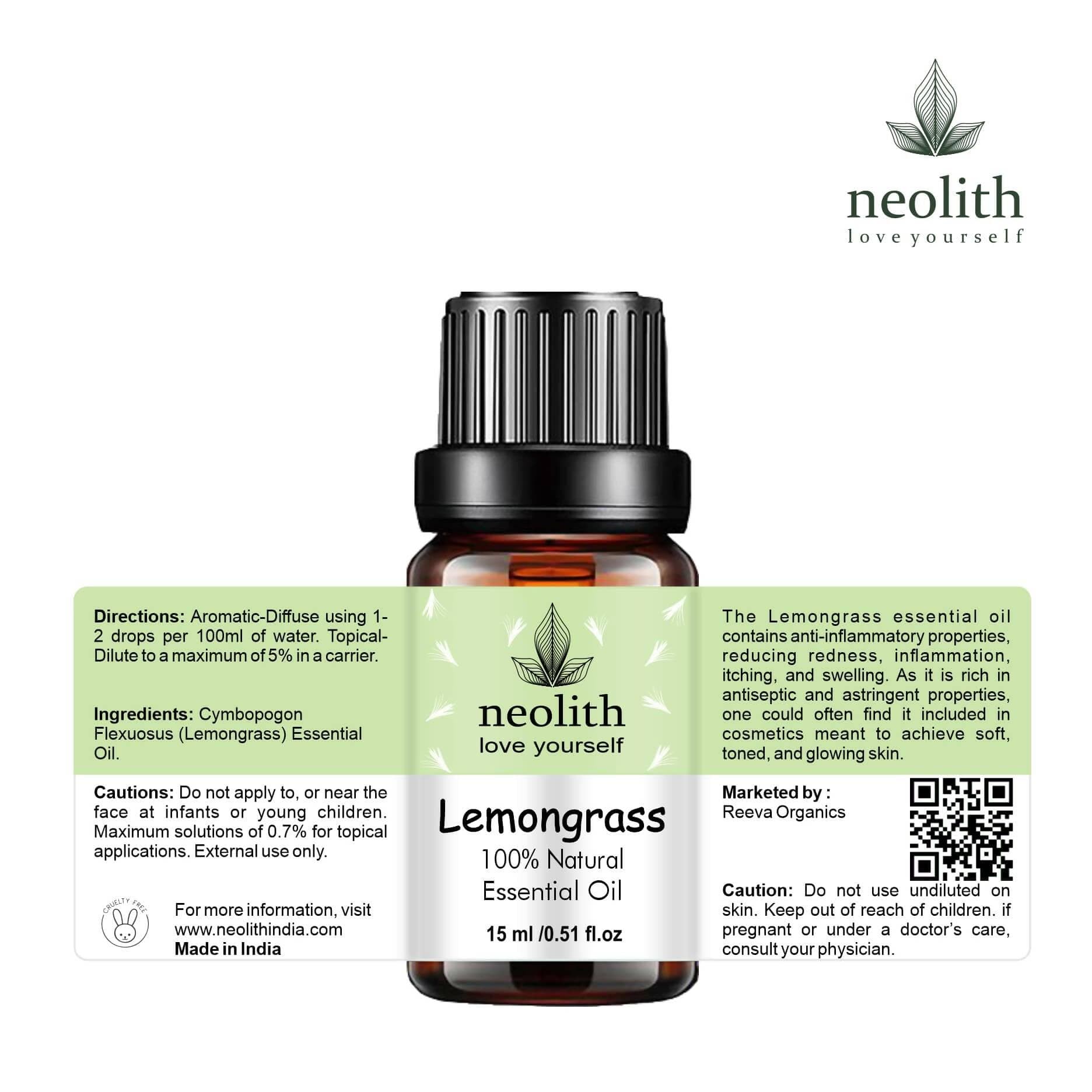 Lemongrass Essential Oil - HalfPe