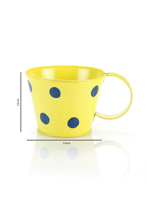 Polka Cup Small Yellow - HalfPe