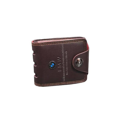 Stylish Men Two Fold Faux Leather Wallets - HalfPe