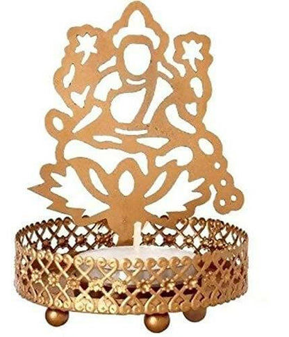 UDHWANI by Kakkumal Govindram Shadow Tea Light Holder Laxmi Candle Holder( Pack of 2) - HalfPe