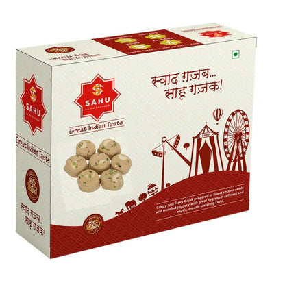 Sahu Gajak Bhandar Sesame Flex Mix Gajak Sweets (500g) - HalfPe