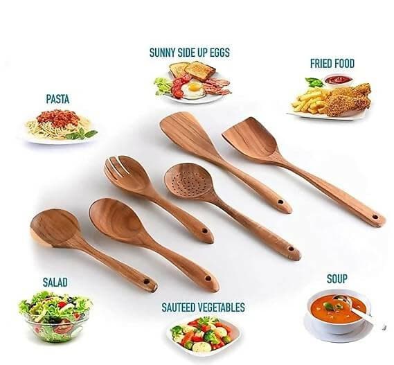 Graceful Cooking Spoons (set of 9) - HalfPe