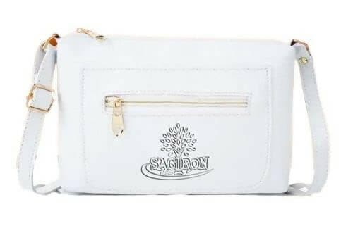 SAGIRON Stylish White Women Sling Bag - HalfPe