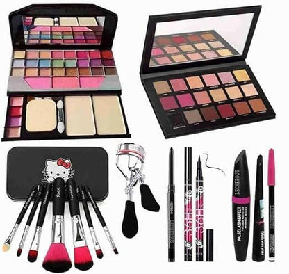 Multi colour makeup kit (set of 7pcs) - HalfPe