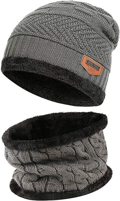 Woven Woolen Cap (Pack of 2) - HalfPe