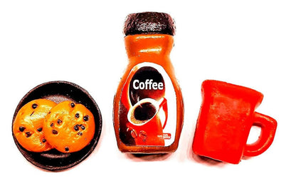 Coffee Miniature Food Fridge Magnet - HalfPe