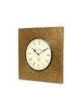 Square Embossed Brass 16 Inches - HalfPe