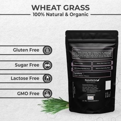 Wheat grass powder | NUTRAHERBAL - halfpeapp