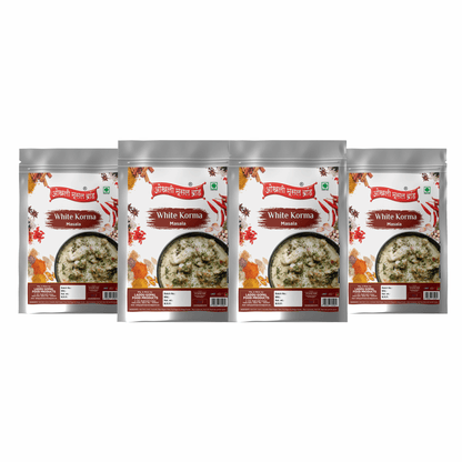 White korma masala 600g (pack of 4x 150g) | OKHLI MUSAL BRAND - halfpeapp