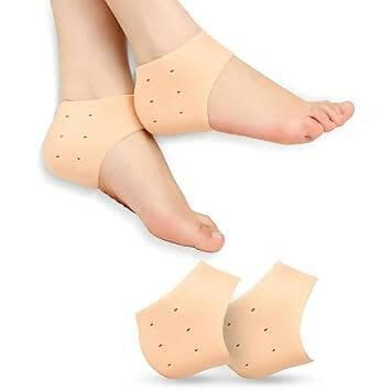 Anti Crack Silicone Half Gel Heel And Foot Protector Moisturizing Socks for Foot Care for Women - HalfPe