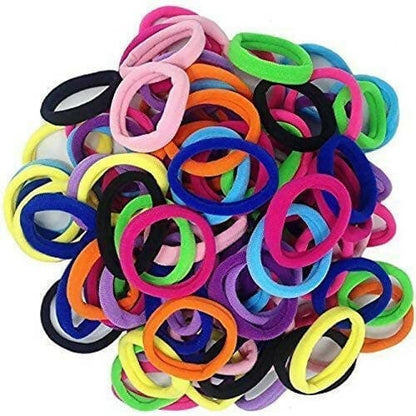 Attractive Women's Multicolor Rubber Rubber Band (Pack Of 24) - HalfPe