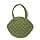 Women mini handle bag (olive green) - halfpeapp