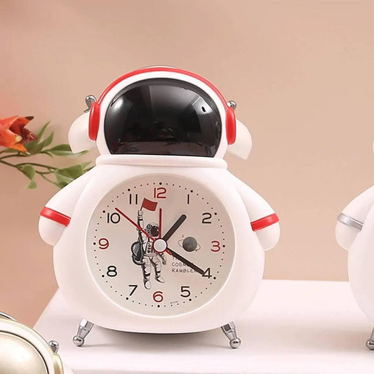 Cute fancy Space astronaut clock (Black ) - HalfPe