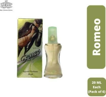 Gimani Romeo Perfume 20ml Each (Pack of 6) - HalfPe