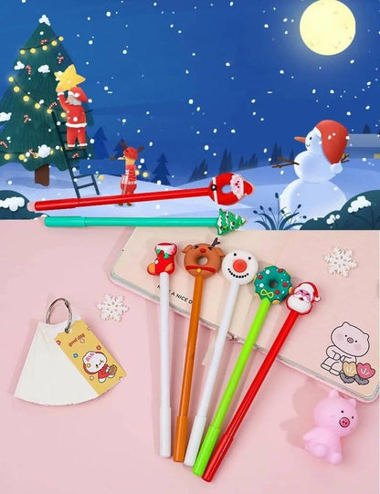 Le Delite Christmas Gel Ink Pens ( 20 pieces) - HalfPe