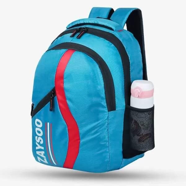 ZaySoo Backpack 15.6 Inch 30 LTR Casual Laptop Backpack Office Bag School Bag College Bag (Sky Blue) - HalfPe