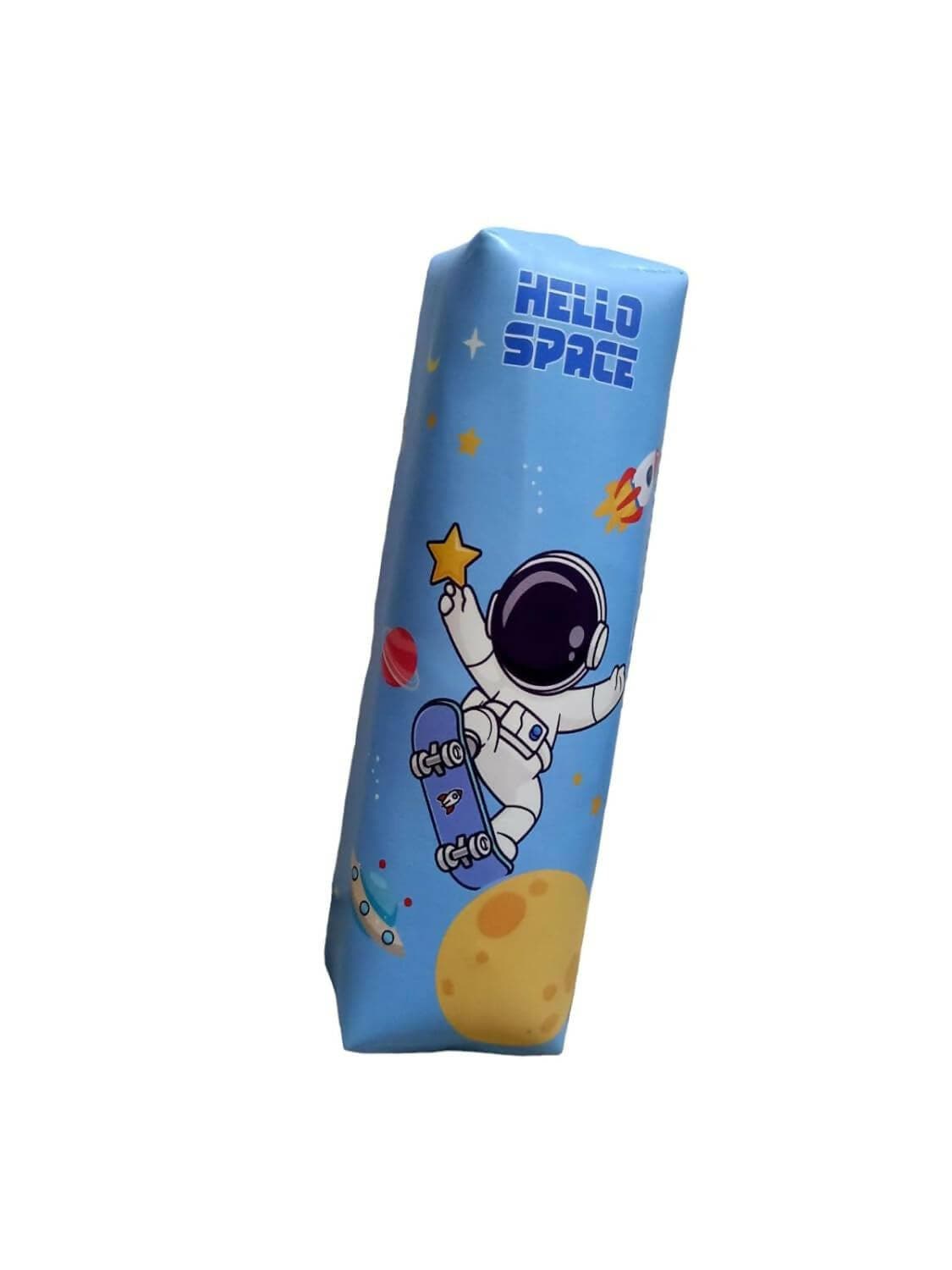 Cute Astronaut Space Trendy Durable Fancy Pencil Case Pouch - HalfPe