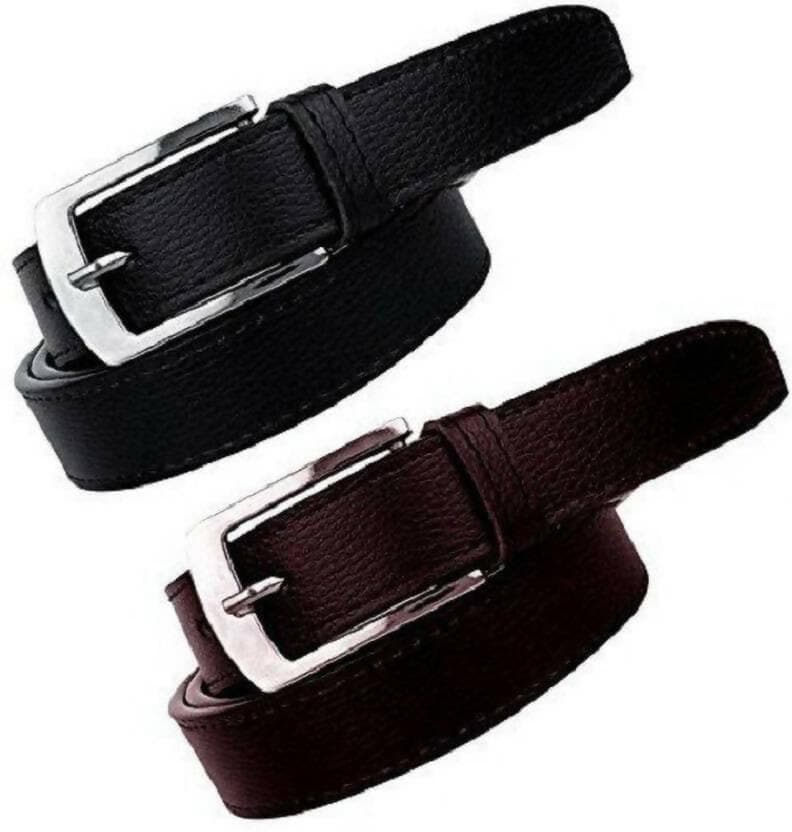 Casual Latest Men Belts (Pack of 2) - HalfPe