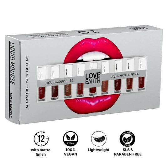 LIQUID LIPSTICK 2.0 - MINIS (PACK OF 9) - HalfPe