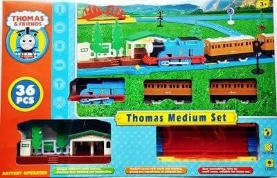 Thomas and Friends Electric Track Train Set with Platform - HalfPe