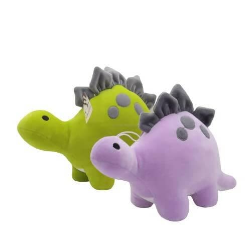 AVSHUB Dinosaur Green Animal Plush Toy, Safe for New Born Baby (Size 30cm) - HalfPe