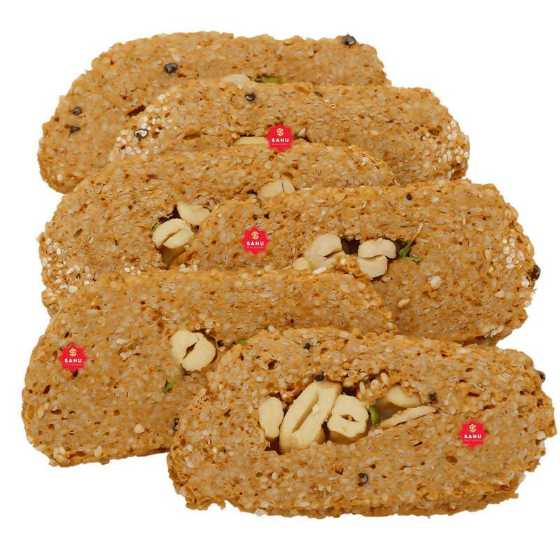 SAHU GAJAK BHANDAR Dry Fruit Gajak (600g) - HalfPe