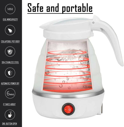 Foldable Electric Travel Kettle - HalfPe