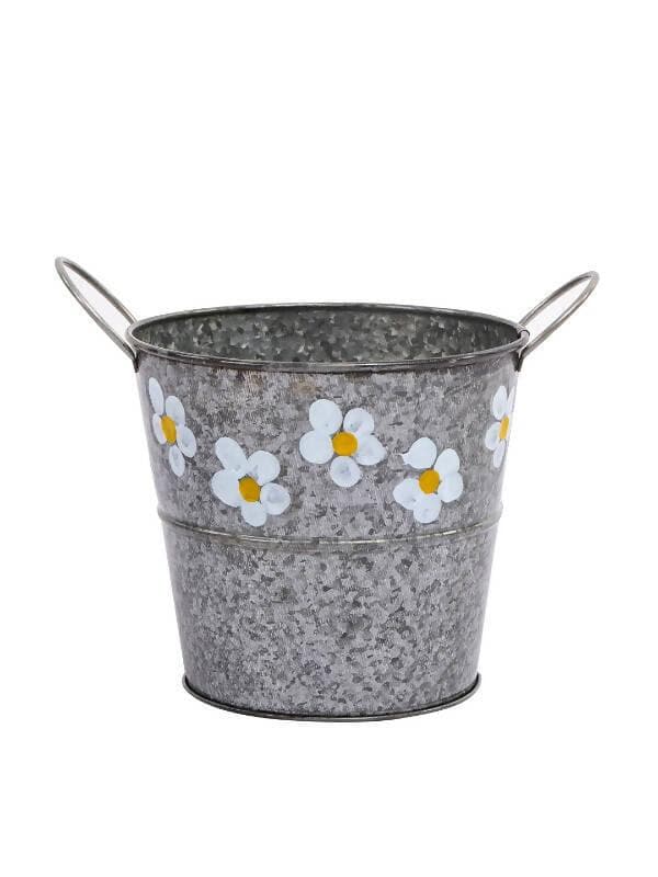 Flower Embossed Pot - HalfPe