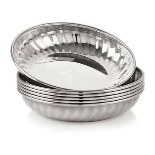 SHINI LIFESTYLE Steel Bowl Set,Dinner (4) - HalfPe