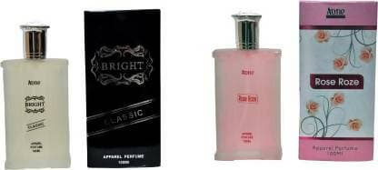 Aone Gold Bright Classic and Rose Roze Combo Eau de Parfum - 200 ml (For Men) - HalfPe