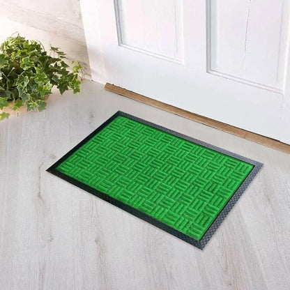 Mats Avenue Polypropylene and Rubber Backed Molded Door Mat - HalfPe