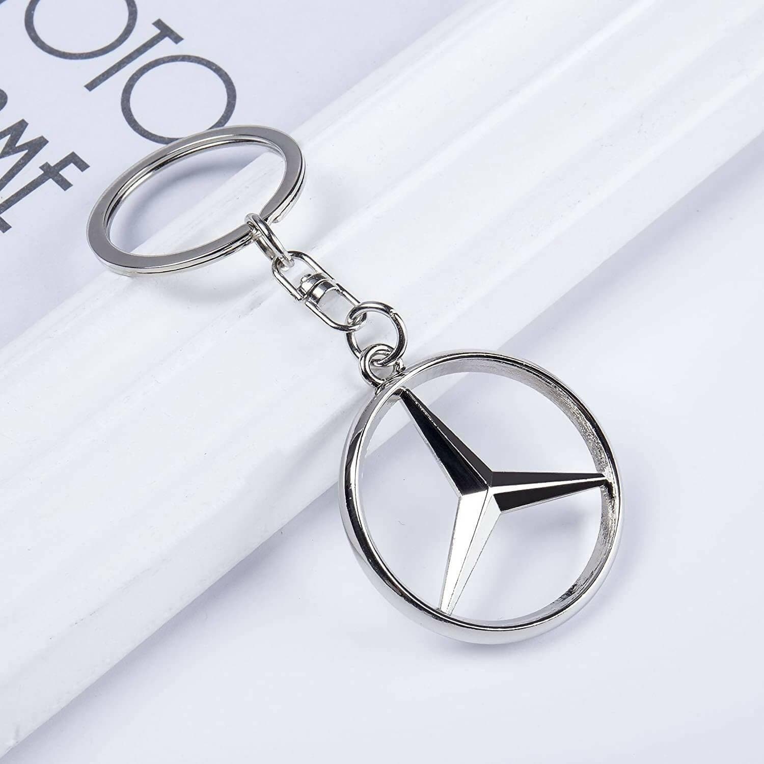 GiftinGuru Benz Logo Keyring - HalfPe