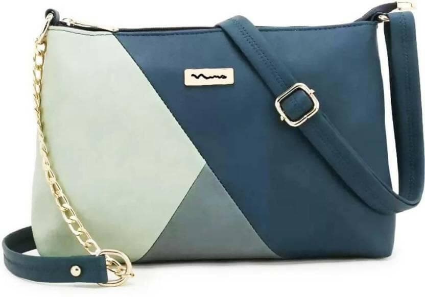 SAGIRON Blue Women Sling Bag - HalfPe