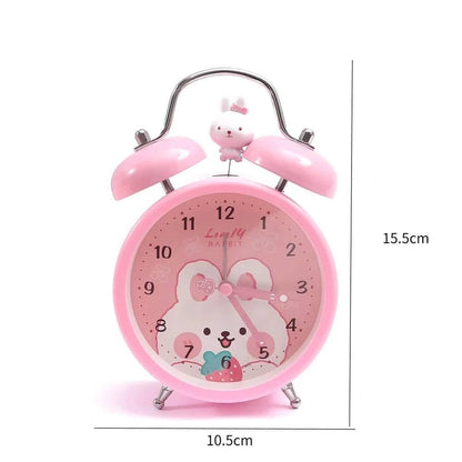 Cute Rabbit alarm clock ( Pink) - HalfPe