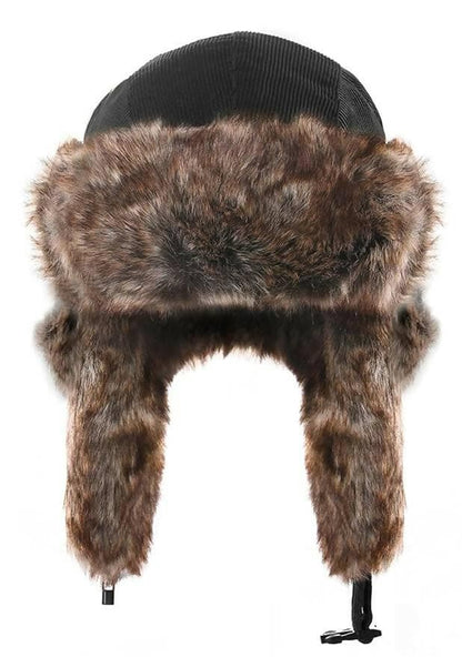 Unisex Men Women Russian Hat Trapper Bomber Warm Trooper Unisex Warmer - HalfPe